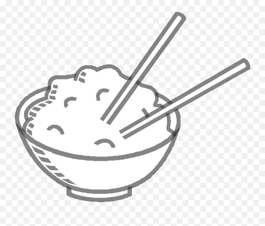 Chopsticks In A Bowl Of Rice Free Image Download Emoji,Rice Bowl Png