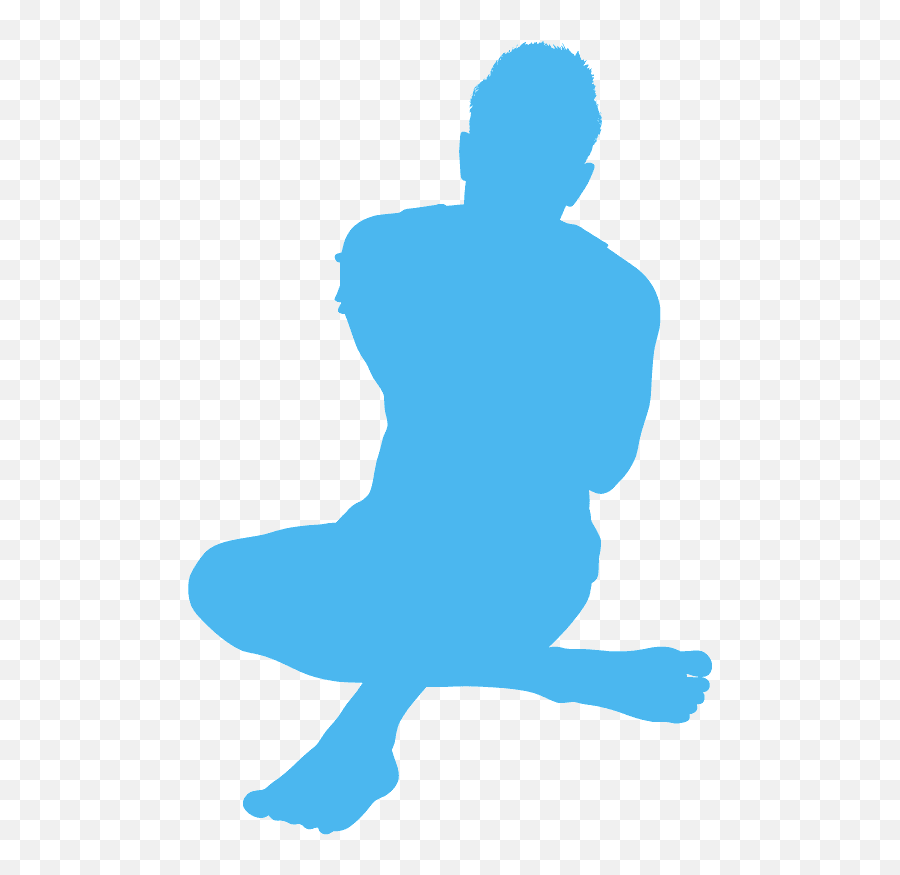 Man Sitting Silhouette - Free Vector Silhouettes Creazilla Emoji,Person Sitting Silhouette Png