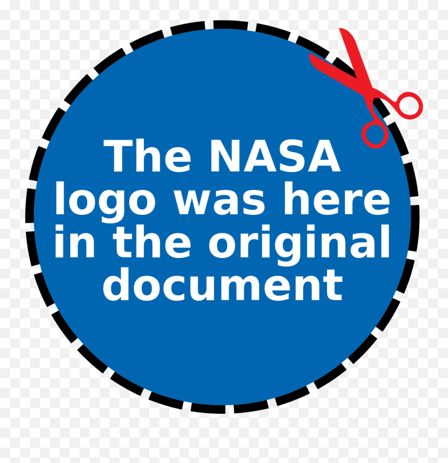 Nasa Logo Removed - Dot Emoji,Nasa Logo