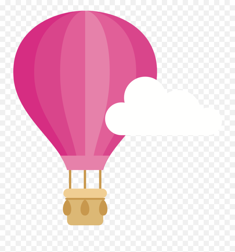 Startups Xerendip Emoji,Cute Hot Air Balloon Clipart