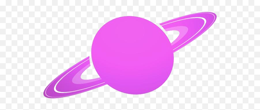 Transparent Saturn Colored Clipart Saturn Colored Png Image - Girly Emoji,Saturn Clipart