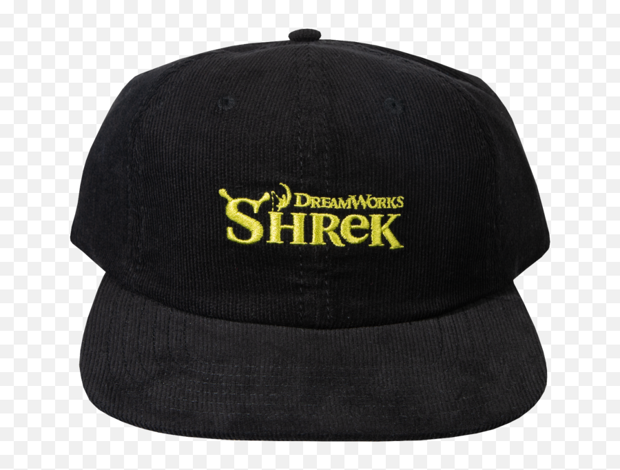 Shrek Logo Black Strapback Hat - Unisex Emoji,Shrek Transparent