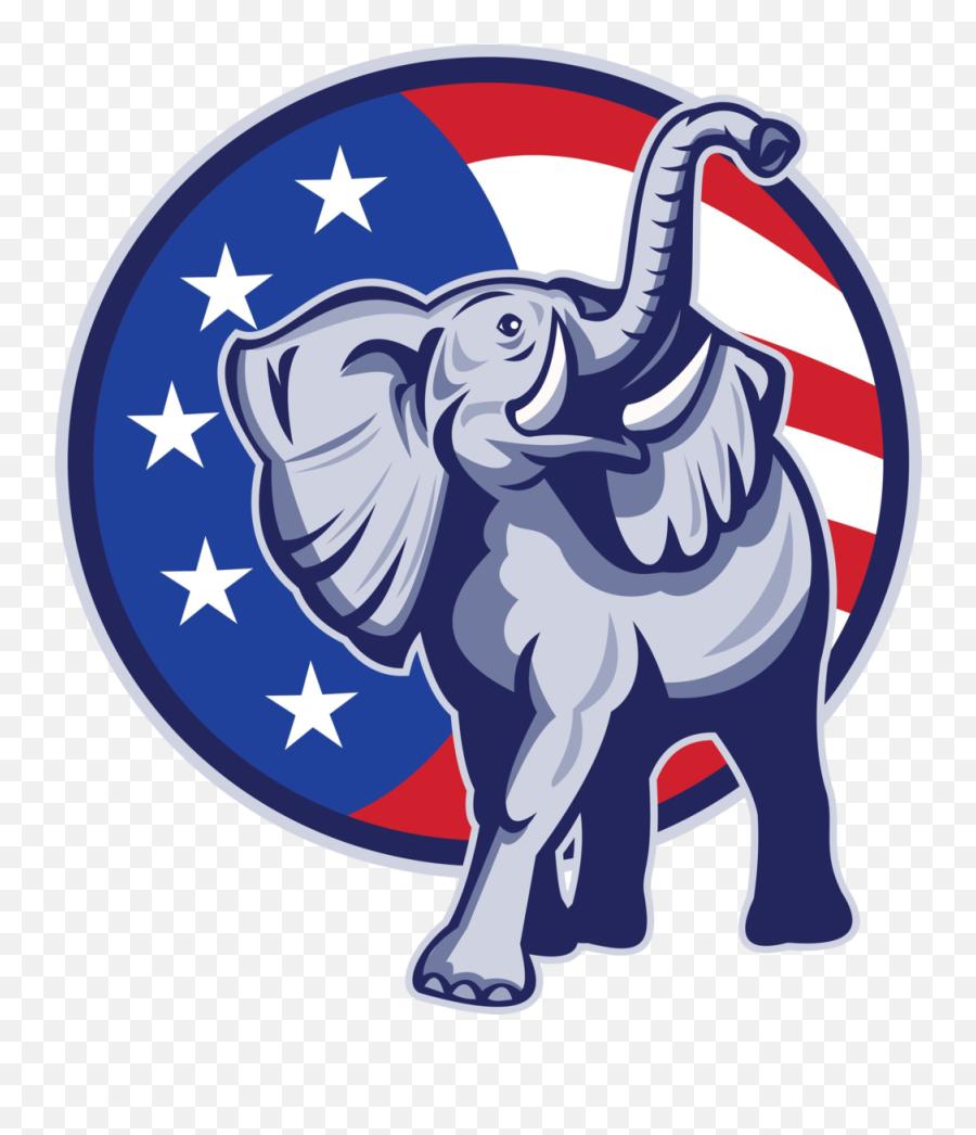 Clubs U2014 Pueblo County Republican Party - Republican Elephant Emoji,Republican Elephant Logo