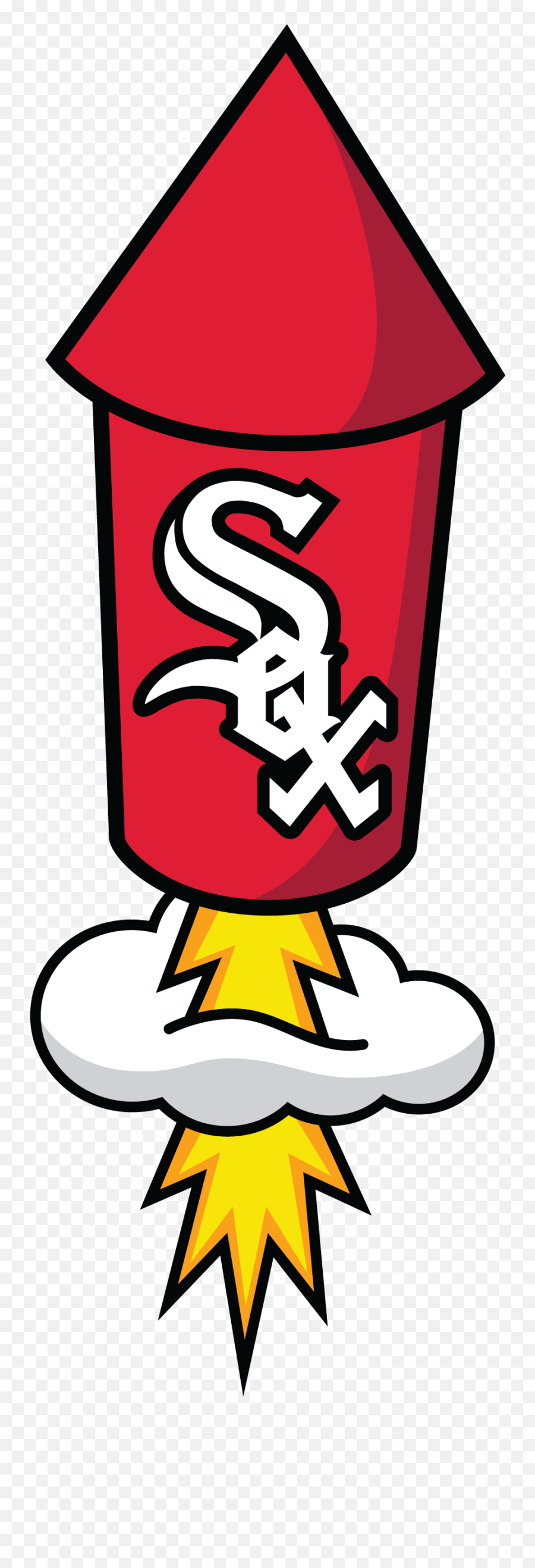 Post - Game Fireworks Chicago White Sox Clipart Full Size White Sox Emoji,Chicago White Sox Logo