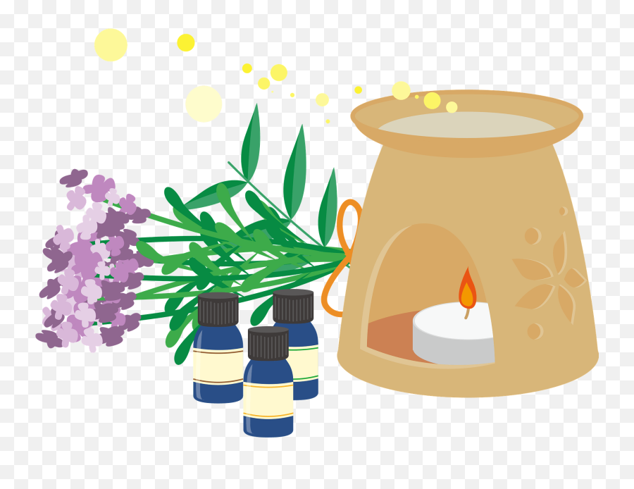 Aromatherapy Essential Oils Clipart - Clip Art Aroma Therapy Emoji,Oil Clipart