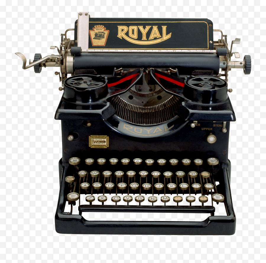 Typewriter Png - Royal 10 Typewriter Box Emoji,Typewriter Clipart