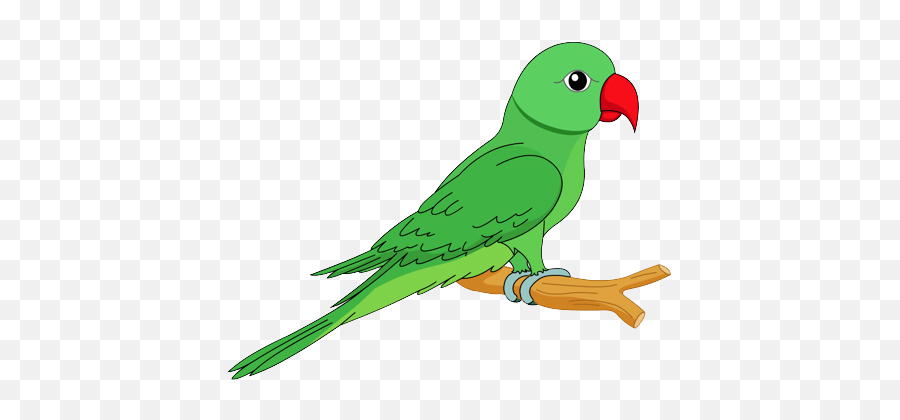 Download Hd Quality Flying Parrot Clipart Png Images Free - Clipart Of Green Parrot Emoji,Free Clipart