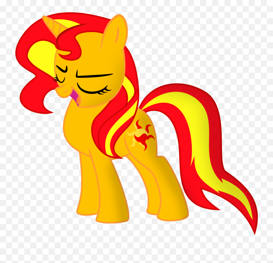 Colorful Shimmer My Little Pony Clipart - Yellow My Little Pony Emoji,My Little Pony Clipart
