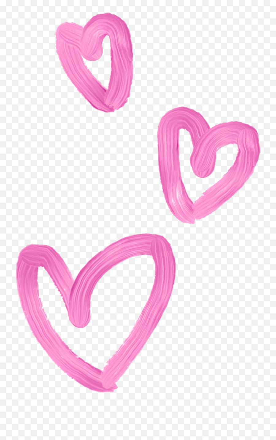 Lovely Girly Hearts Corazones Tiara 3d Whatsapp Pink - Girly Emoji,Corazones Png