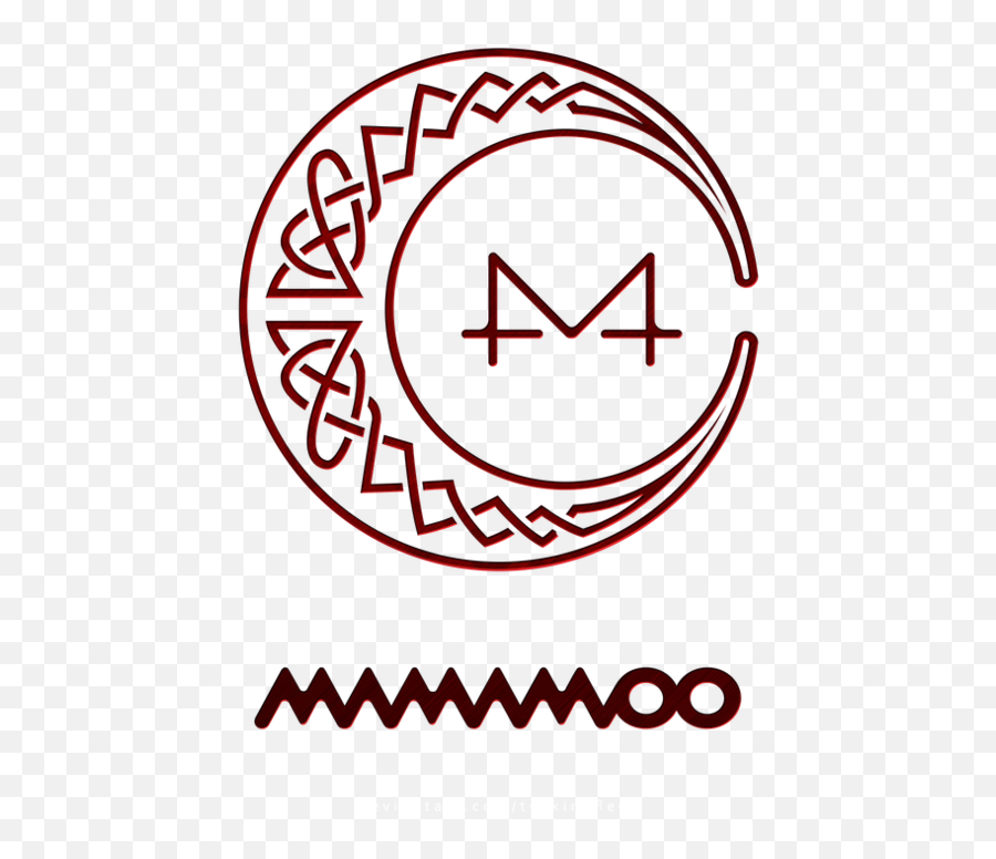 Mamamoo Logo Png - Red Moon Mamamoo Album Cover Emoji,Mamamoo Logo