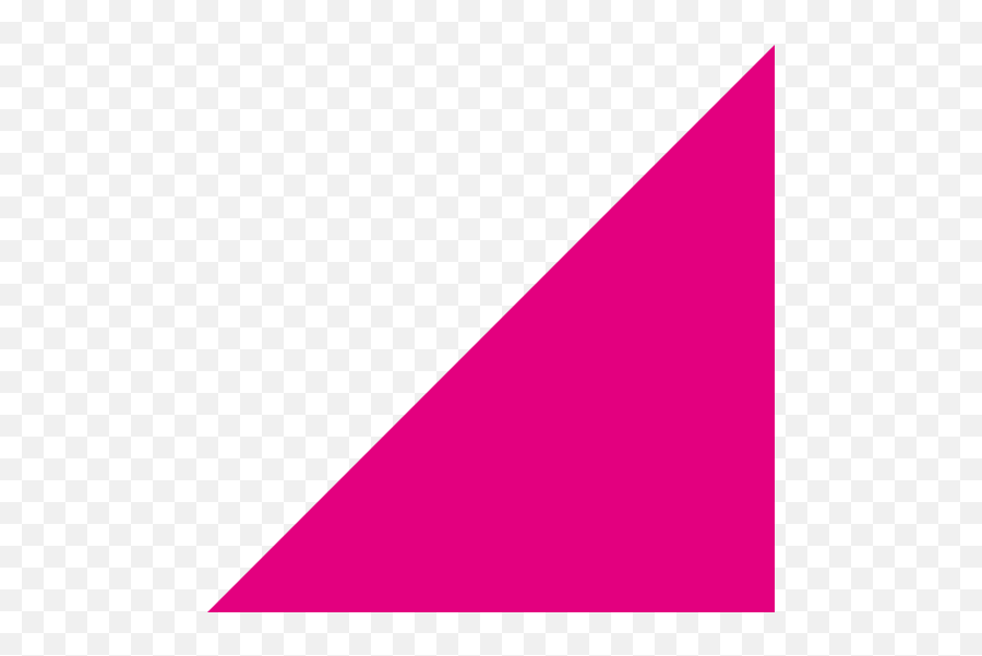 Coloured Right Angled Triangle - Coloured Right Angled Triangle Emoji,Right Triangle Png