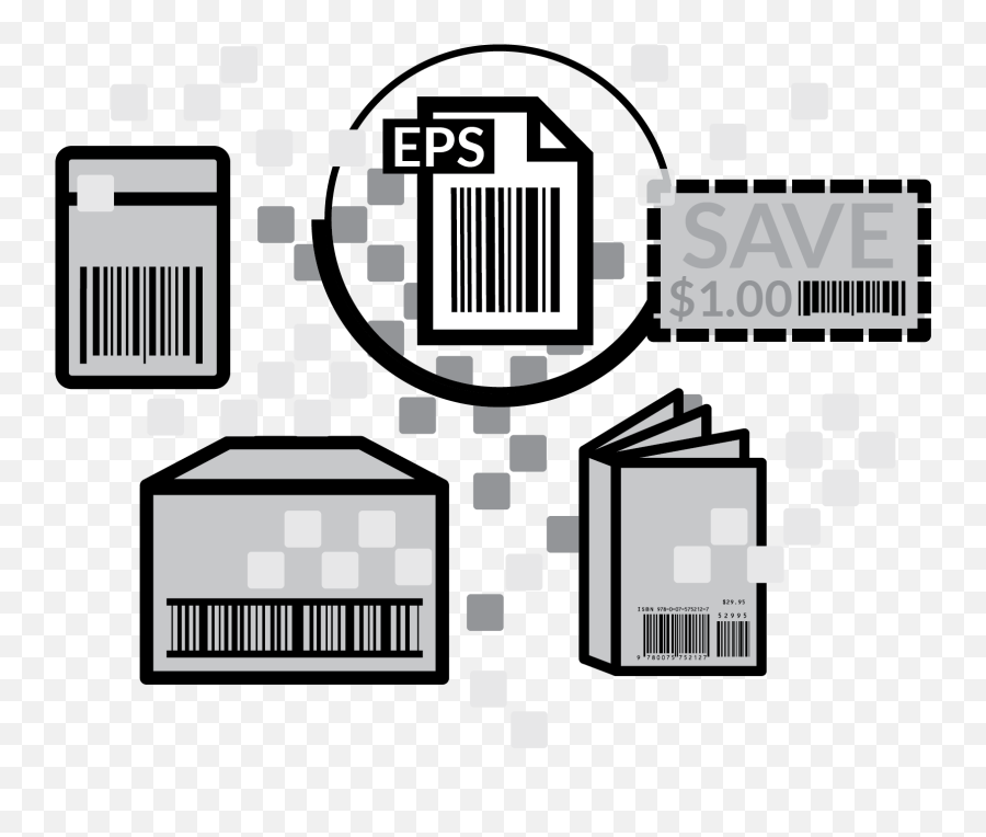 Digital Barcode Files - Clip Art Emoji,Barcode Transparent