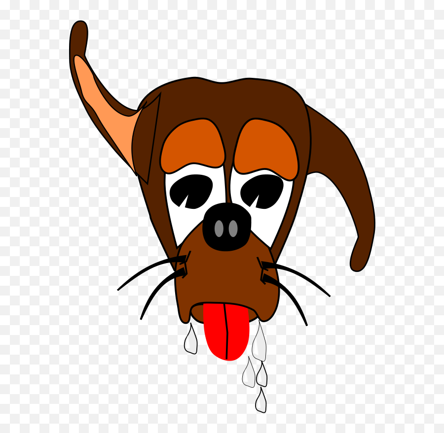 Free Clipart Salivating Dog Algotruneman - Thirsty Animal Clipart Emoji,Free Clipart Dog
