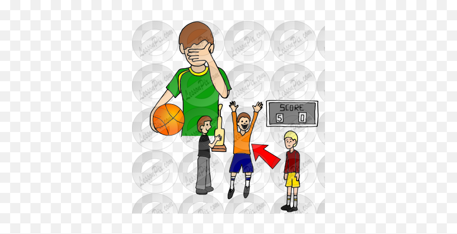 Win Or Lose Picture For Classroom Therapy Use - Great Win Basketball Player Emoji,Win Clipart