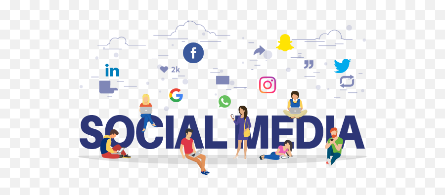 Social Media Png Picture - Social Media For Background Png Emoji,Social Media Png