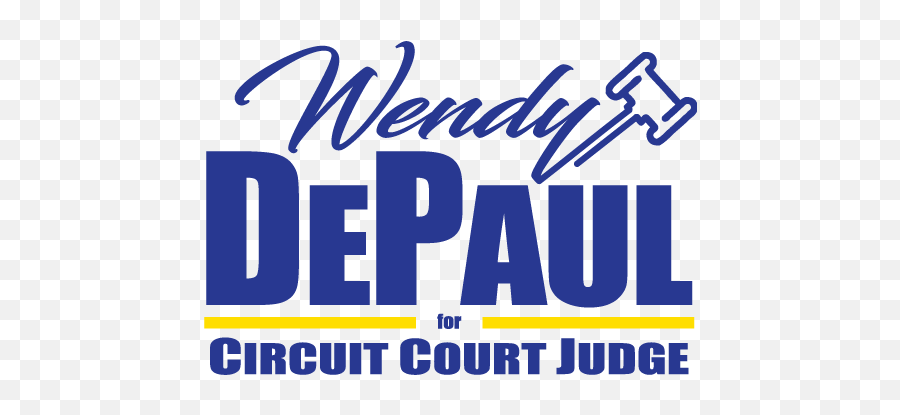 Wendy Depaul For Circuit Court Judge - Language Emoji,Depaul Logo