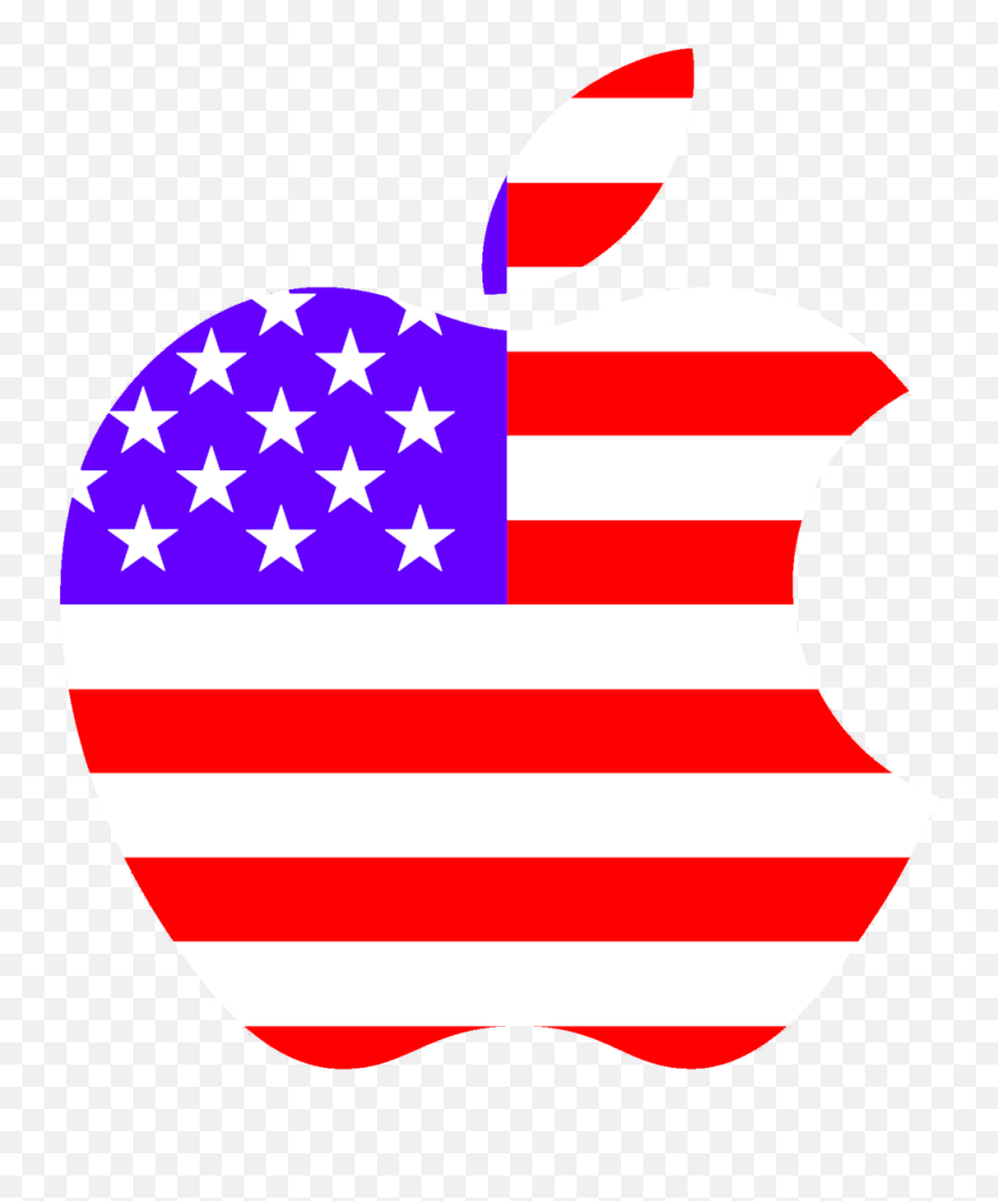 Apple Usa Logo - Apple Usa Emoji,Usa Logo