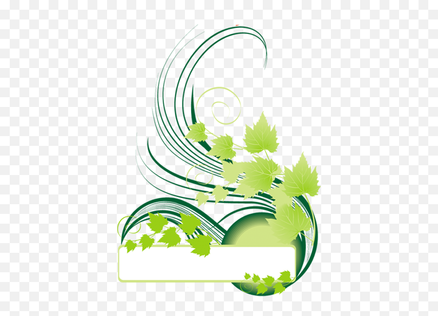 Frame Png Flower Design Transparent Png - Green Floweral Design Png Emoji,Floral Design Png
