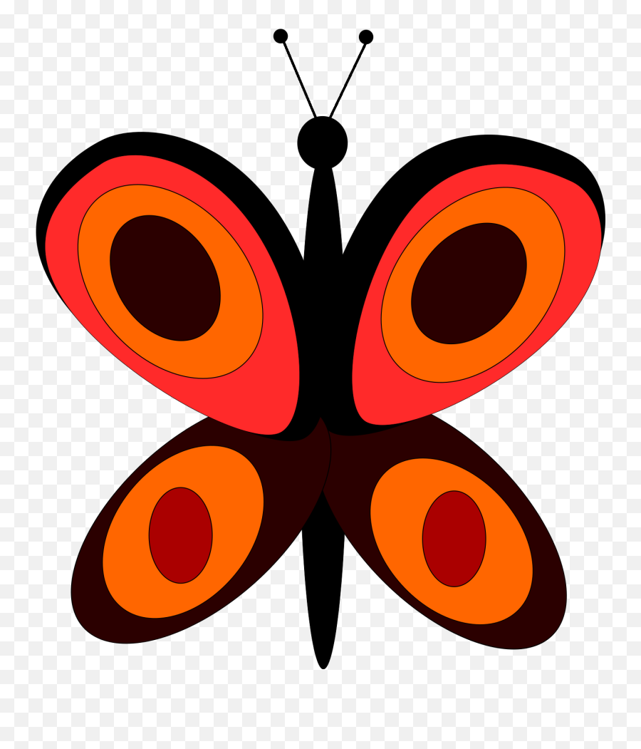 Butterflies Clipart - Butterfly Clker Emoji,Butterflies Clipart
