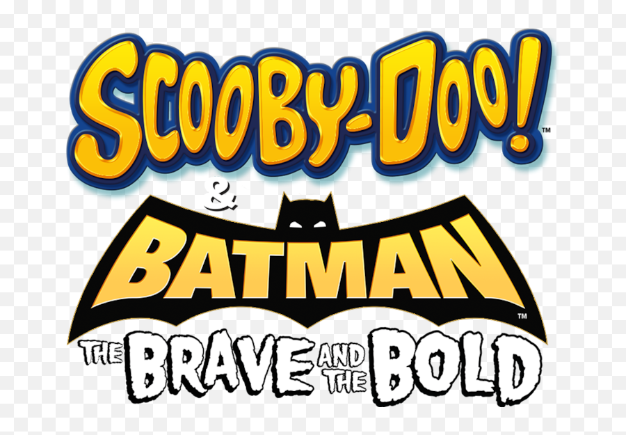Scooby - Doo U0026 Batman Scooby Doo And Batman The Brave Logo Batman The Brave And The Bold Emoji,Scooby Doo Clipart