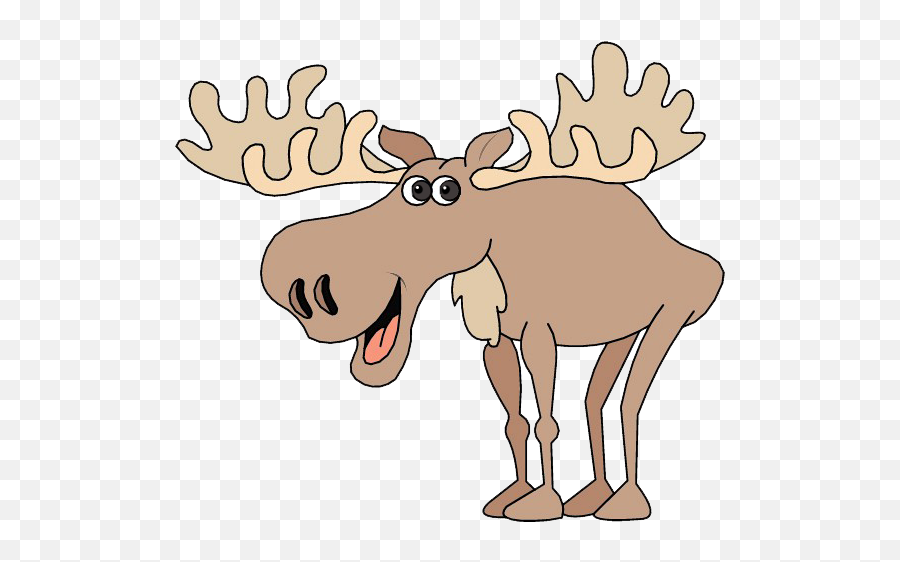 Select Event - Moose Cartoon Full Size Png Download Seekpng Cartoon Moose Transparent Emoji,Moose Clipart
