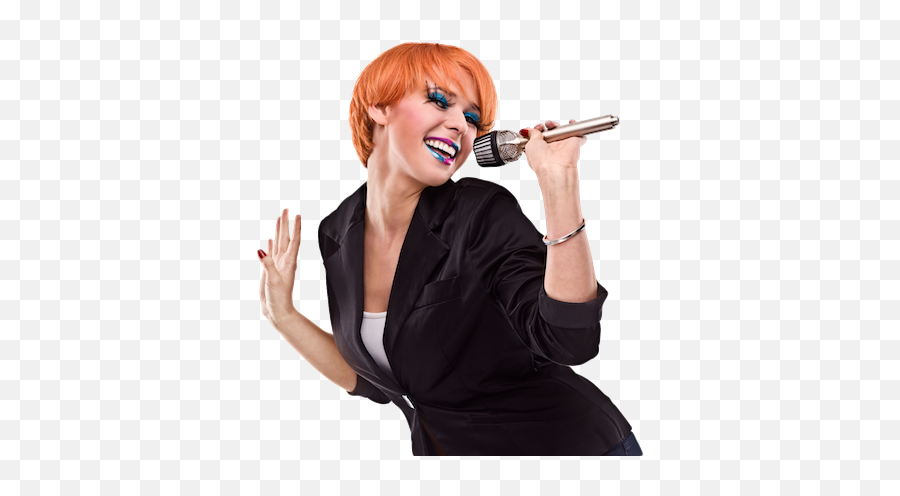 Download Hd Girl Singing Png Clip Art Emoji,Singer Png