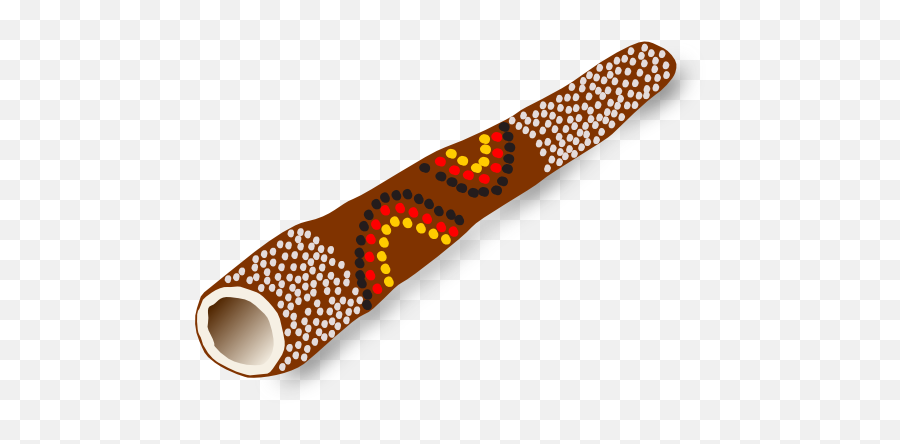 Didgeridoo Australian Traditional Music Emoji,Instrument Clipart
