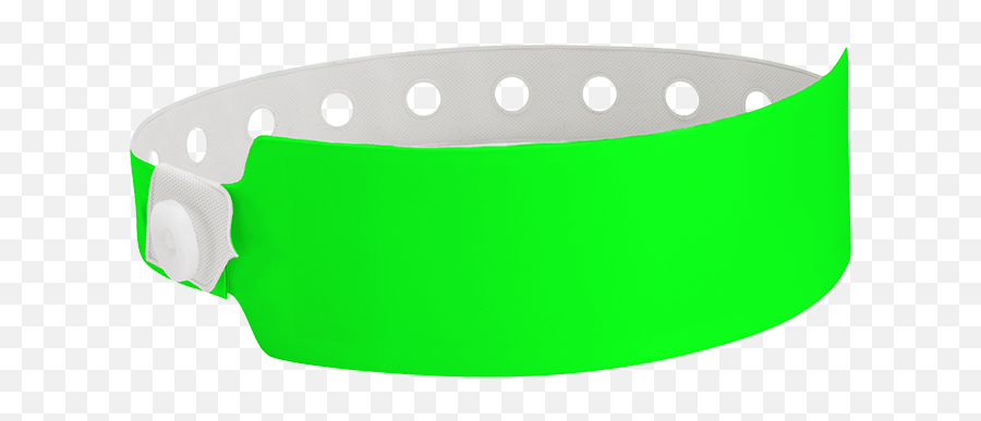 Neon Green Wide Vinyl Wristbands - Myzone Printing Emoji,Bracelet Clipart