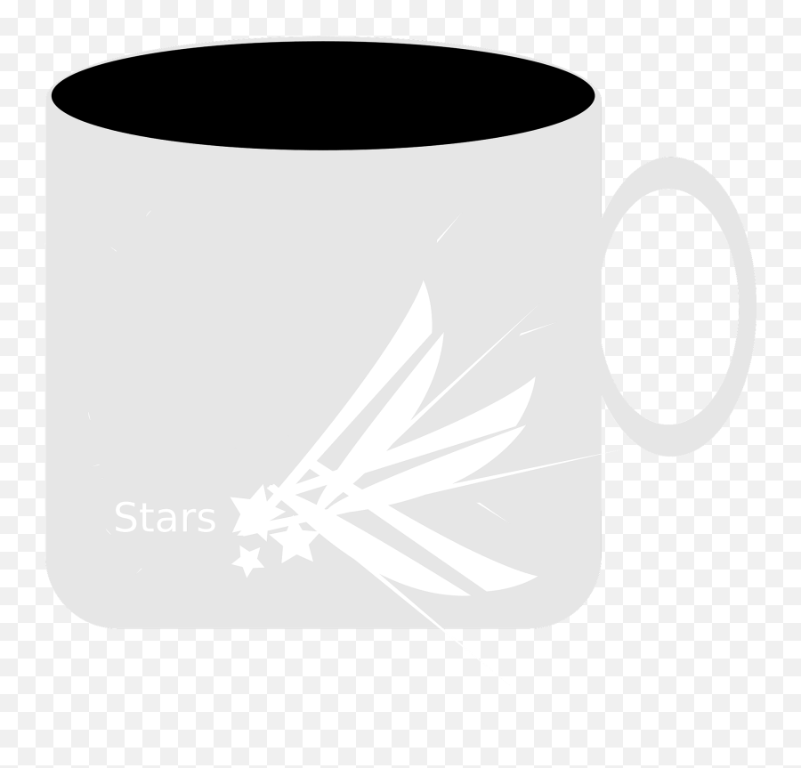 Stars Cup Clipart Free Download Transparent Png Creazilla Emoji,Coffee Cup Clipart Black And White