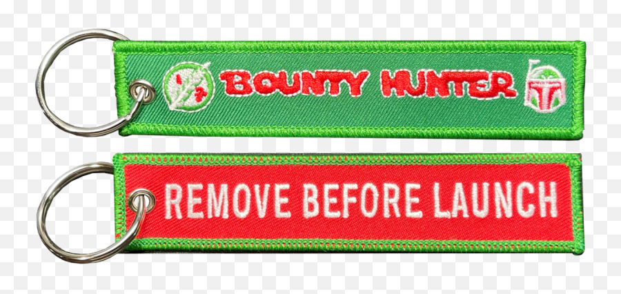 Bl6 - 009 Bounty Hunter Remove Before Launch Keychain Or Luggage Tag Or Zipper Pull This Is The Way Emoji,Custom Logo Keychains