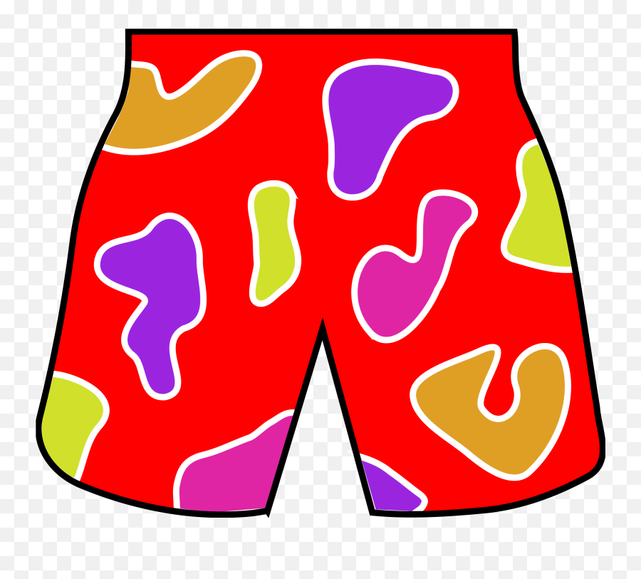 Beach Clothes Clipart - Beach Shorts Clipart Emoji,Summer Clipart