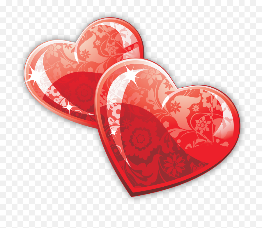 Heart - Double Heart Png Download 47123543 Free Emoji,Double Heart Png