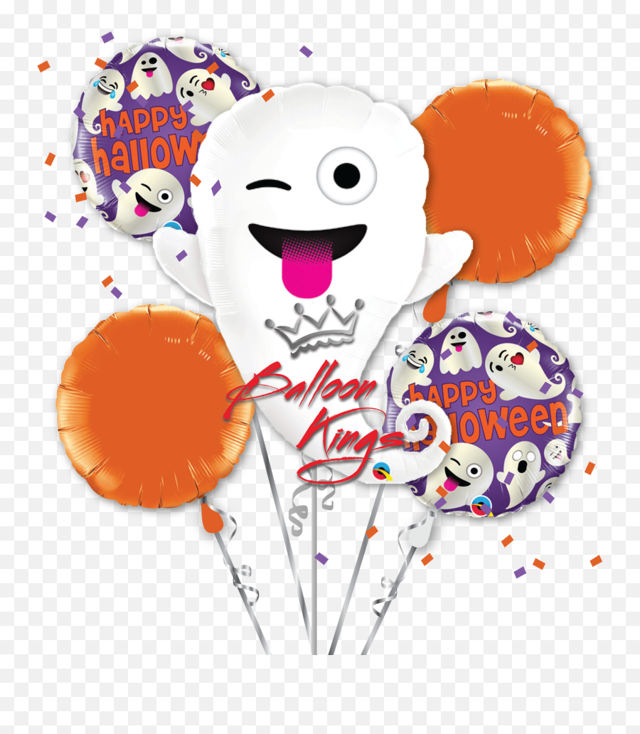 Ghost Emoji Bouquet,Balloon Emoji Png