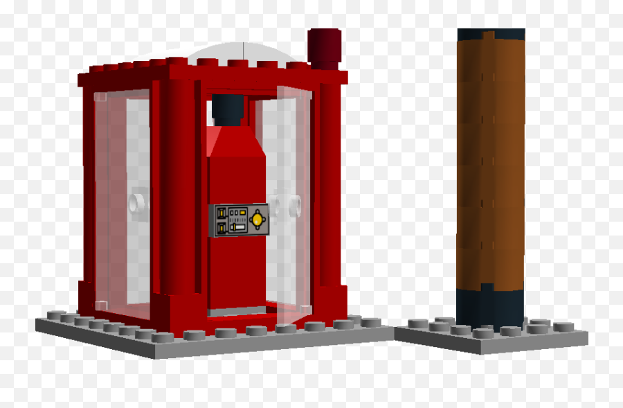 Lego Ideas - City Model 2 Pay Phone And Pole Emoji,Telephone Pole Png