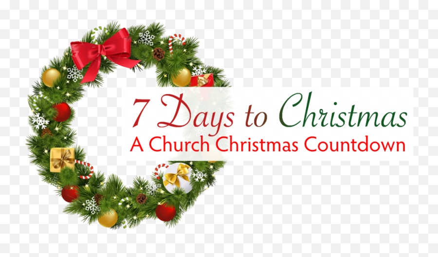 7 Days To Christmas U2014 National United Methodist Church - Burlesque Christmas Emoji,Christmas Png