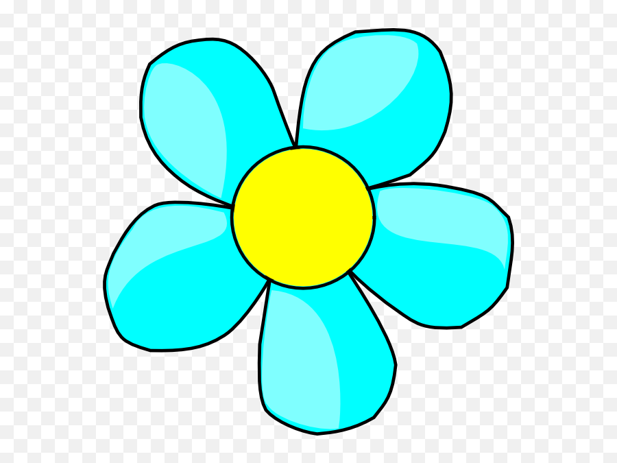Free Simple Flower Cliparts Download - Simple Flowers Clipart Emoji,Flower Clipart