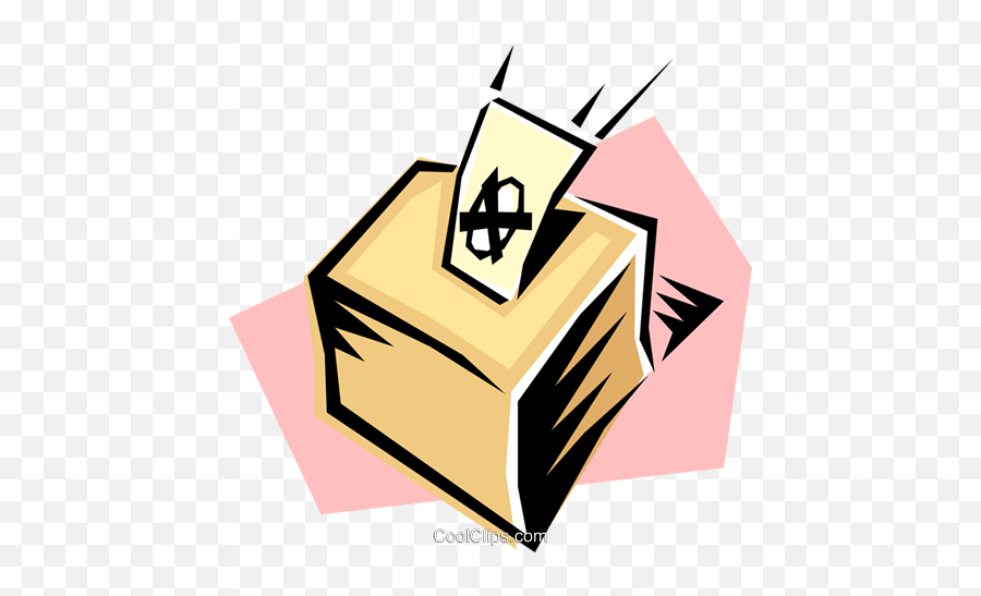Ballot Boxes Royalty Free Vector Clip Art Illustration - Language Emoji,Voting Clipart