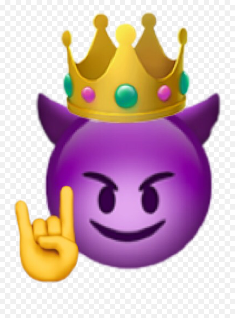 Download Purple Devil Emoji Png - Transparent Devil Emoji Png,Devil Emoji Transparent