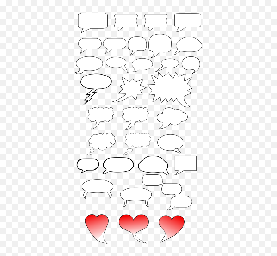 Heartline Arttext Png Clipart - Royalty Free Svg Png Language Emoji,Speak Clipart