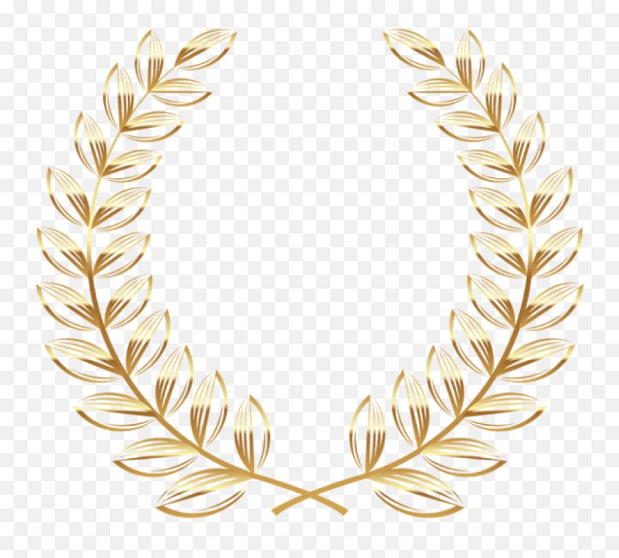 Download Hd Asd Logo Inspiration Bullet Journals Gabriel - Transparent Gold Laurel Wreath Emoji,Logo Inspiration