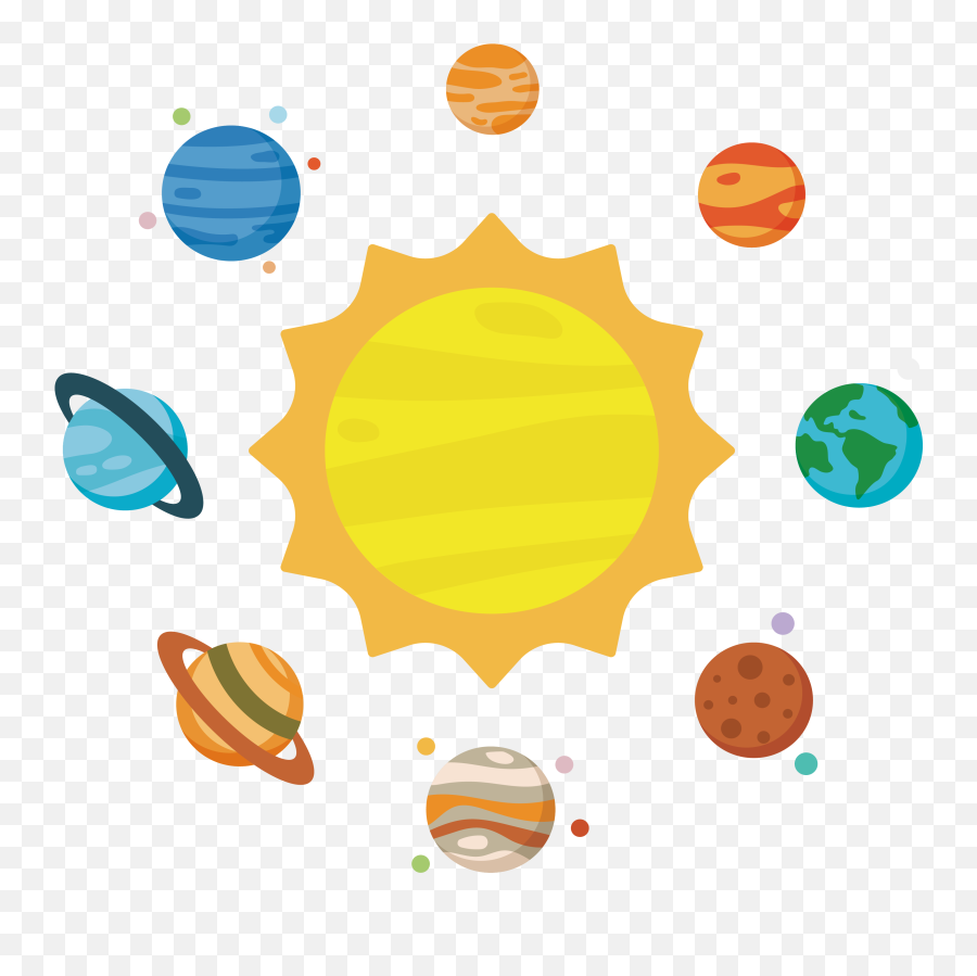 Solar - Planets Clipart Emoji,Clipart