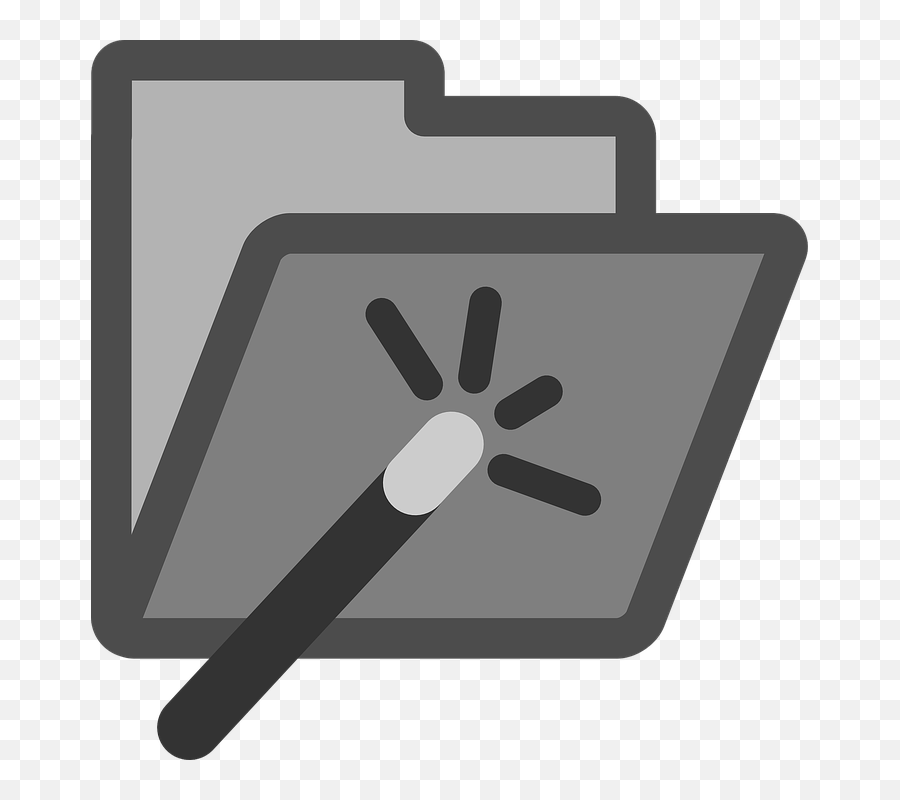 Folder Manager Clip Art At Clker - Folder Emoji,Manager Clipart