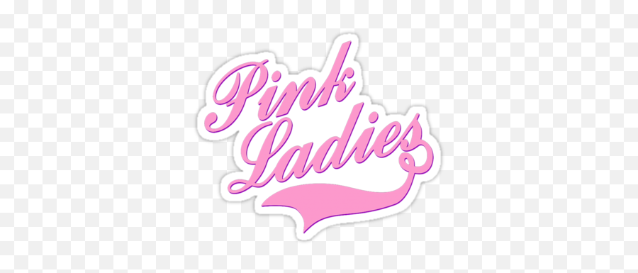 Pink Ladies Logo Grease Emoji,Pink Ladies Logo