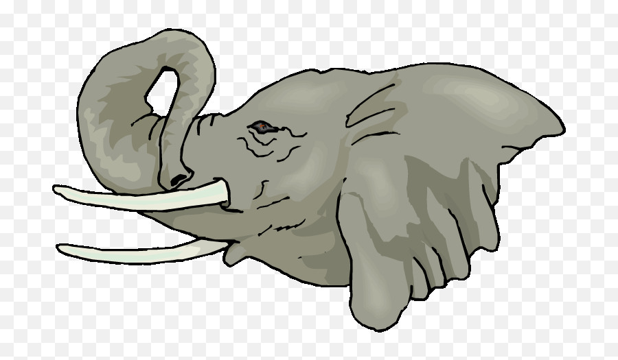 Free Elephant Clipart - Tusk Clipart Emoji,Elephant Clipart