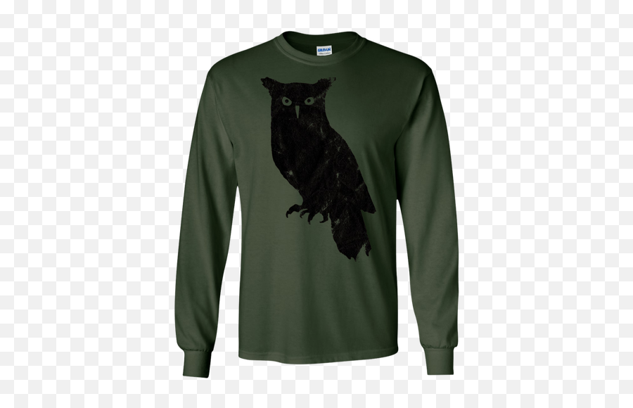 Distressed Black Minimalist Owl Silhouette Outline T - Shirt Emoji,Owl Silhouette Png