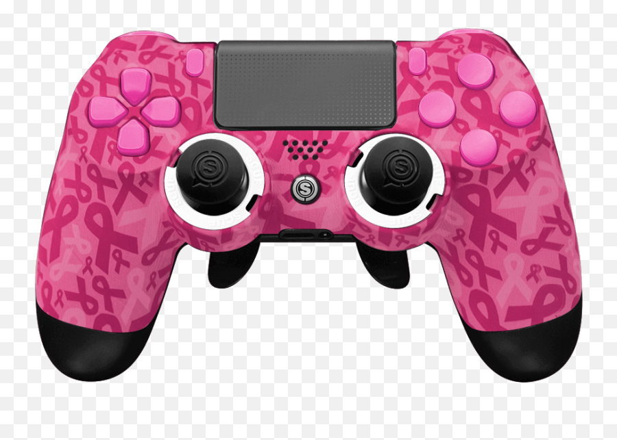 Ps4 Controller - Pink Scuf Controller Ps4 Png Download Girly Emoji,Ps4 Controller Png