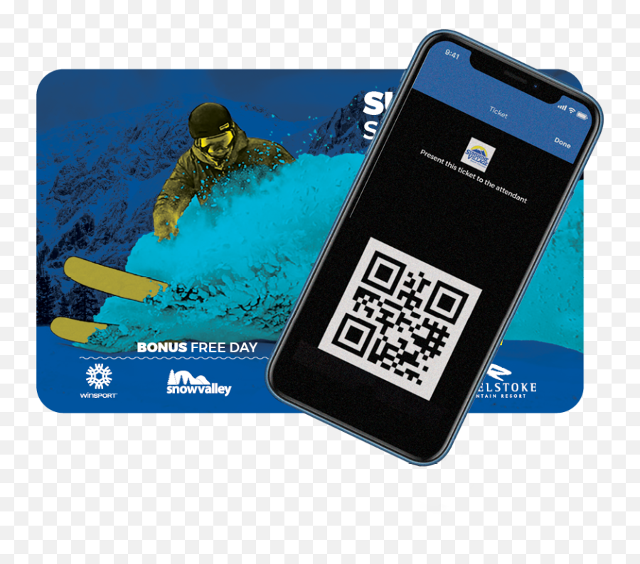 Mobile Sunshine Super Cards Have Arrived At Banff Sunshine Emoji,Ticket Barcode Png