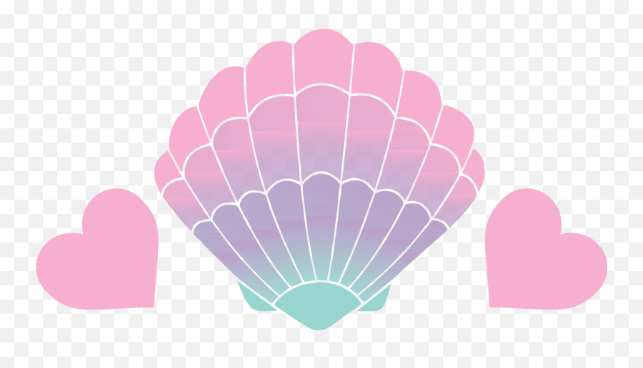 Neptune Girls - Teamup Emoji,Purple Seashell Clipart