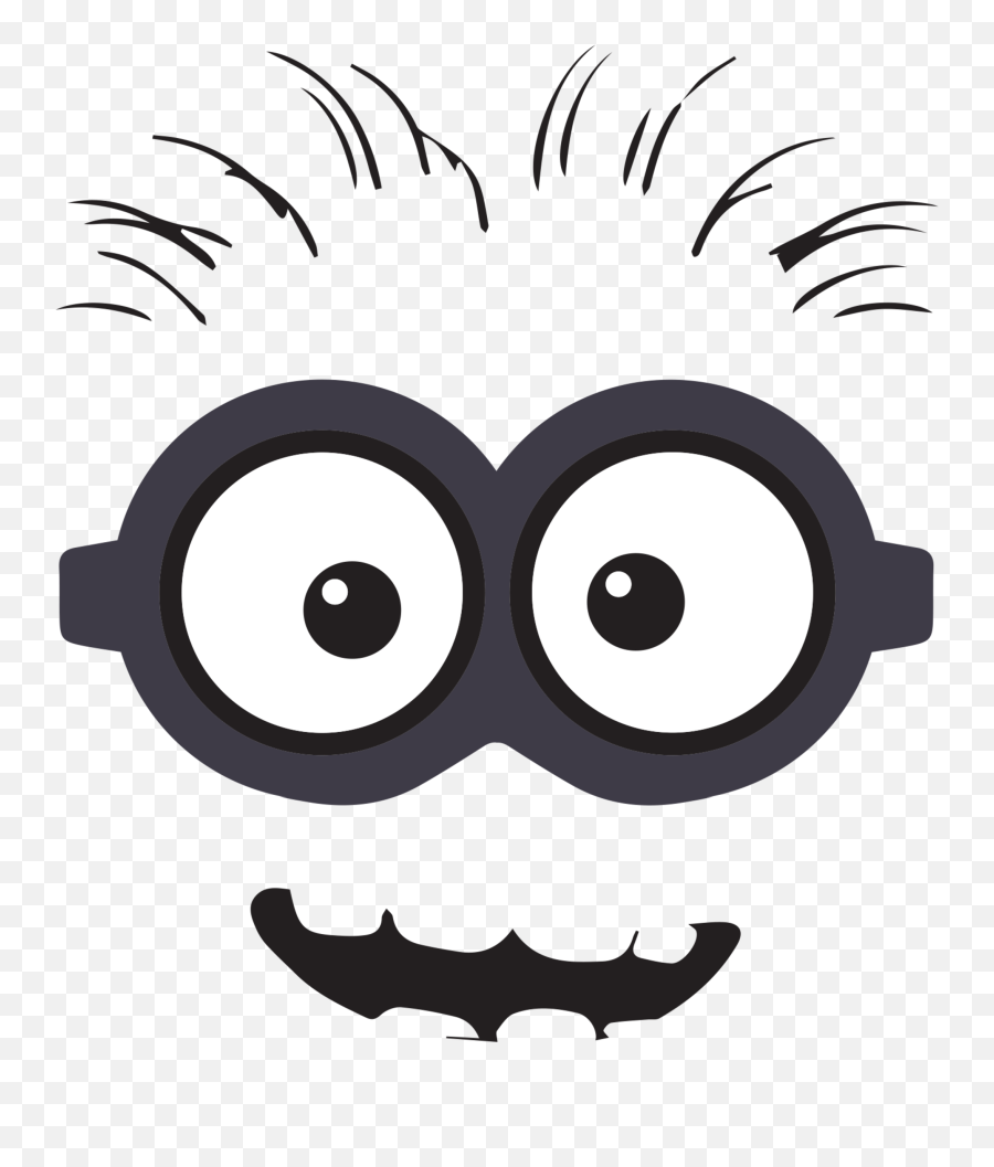 Eyes Black And White Minion Eye Clipart Black And White - Cockfosters Tube Station Emoji,Eyes Clipart