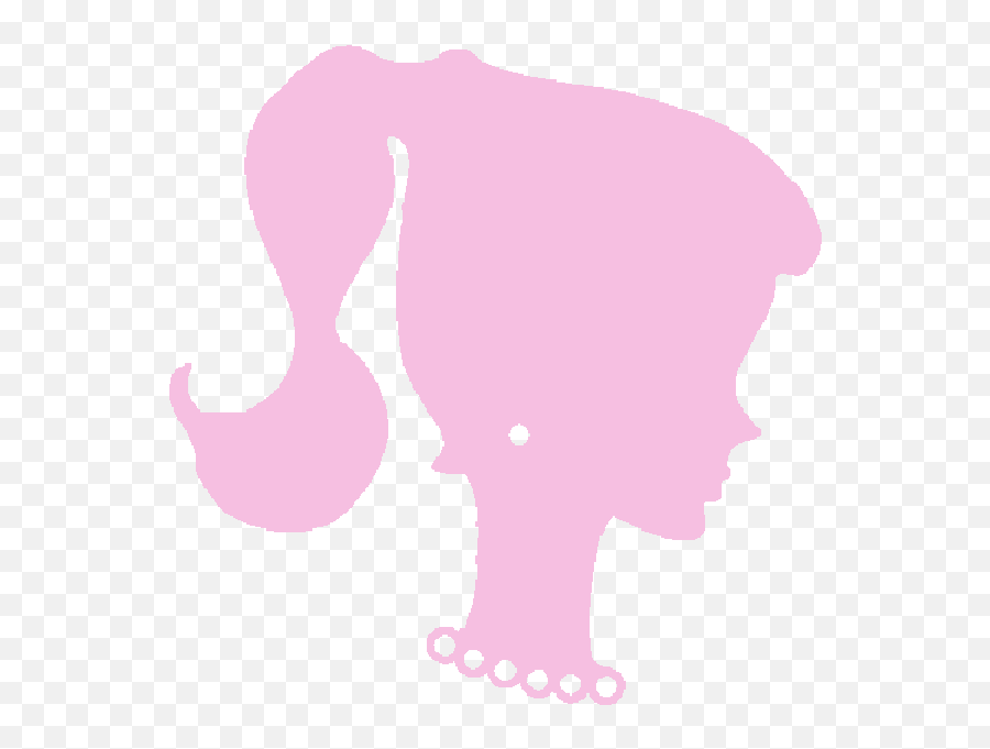 Barbie Silhouette - Clipart Best Barbie Silhouette Gif Emoji,Barbie Logo